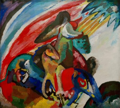 即興12（ライダー） 作： Wassily Kandinsky